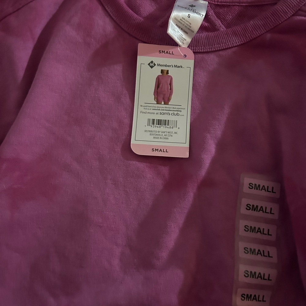 Vibrant Purple Kids Sweatshirt - Picture 7 of 7